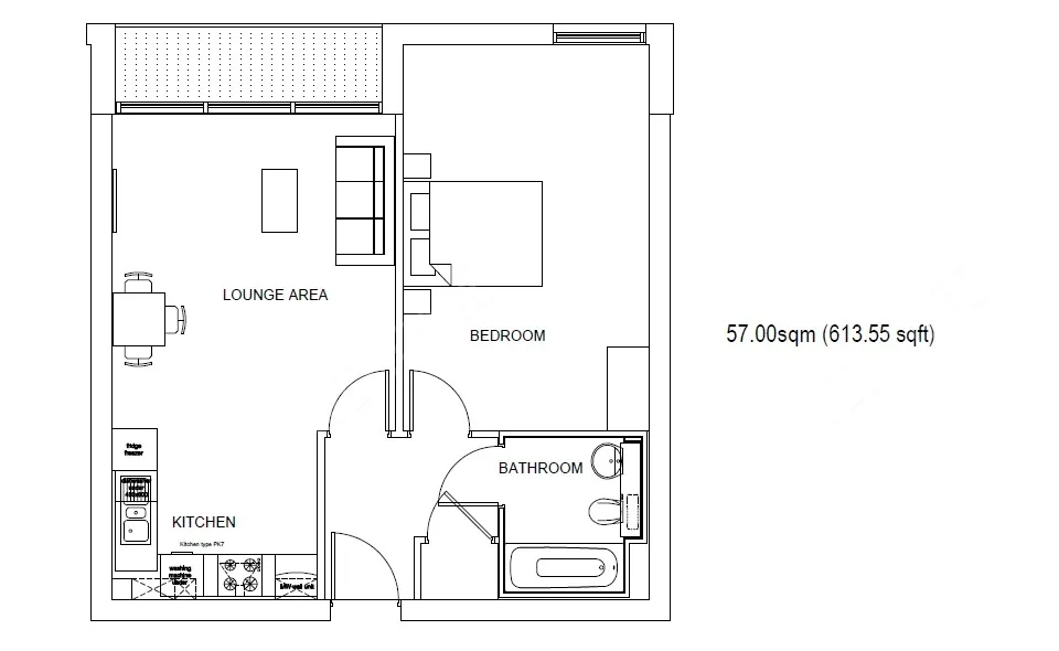 倫敦租房Cobalt Point 1 bed flat