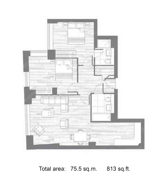 倫敦租房Carlow Street 2 bed flat