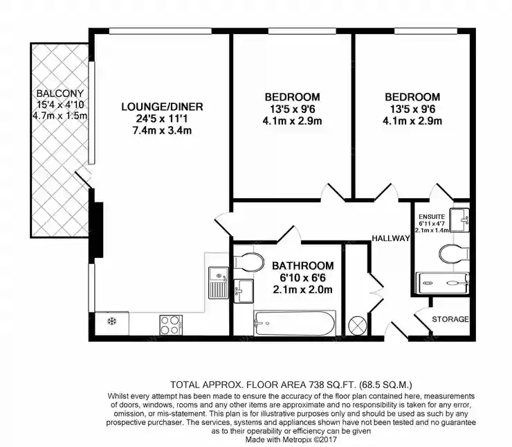 倫敦租房Bawley Court 2 bed flat