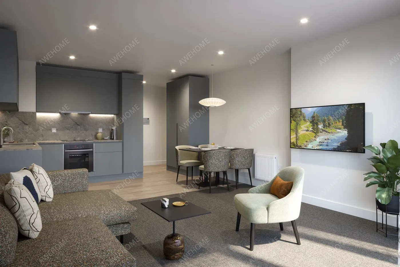 曼徹斯特租房Downing Living Square Gardens