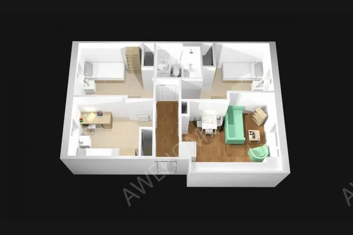 阿伯丁租房Trinity Court Aberdeen