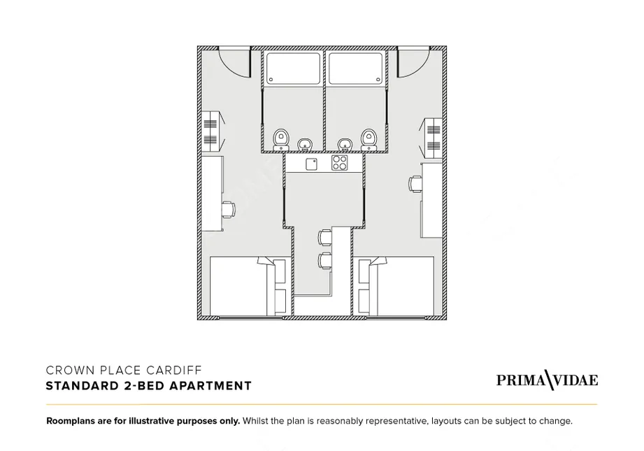 卡迪夫租房Crown Place Cardiff
