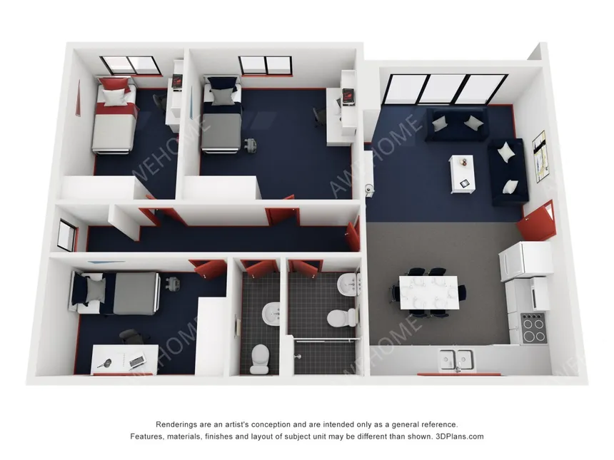 Perth RentalsECU Village Mount Lawley