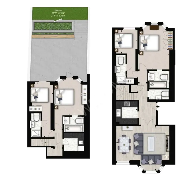 倫敦租房Somerset Court