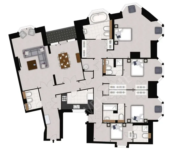 倫敦租房 Strathmore Court
