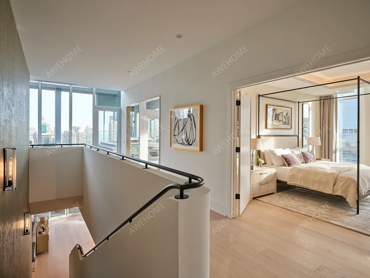 芝加哥租房Luxury River North Rental Apartments