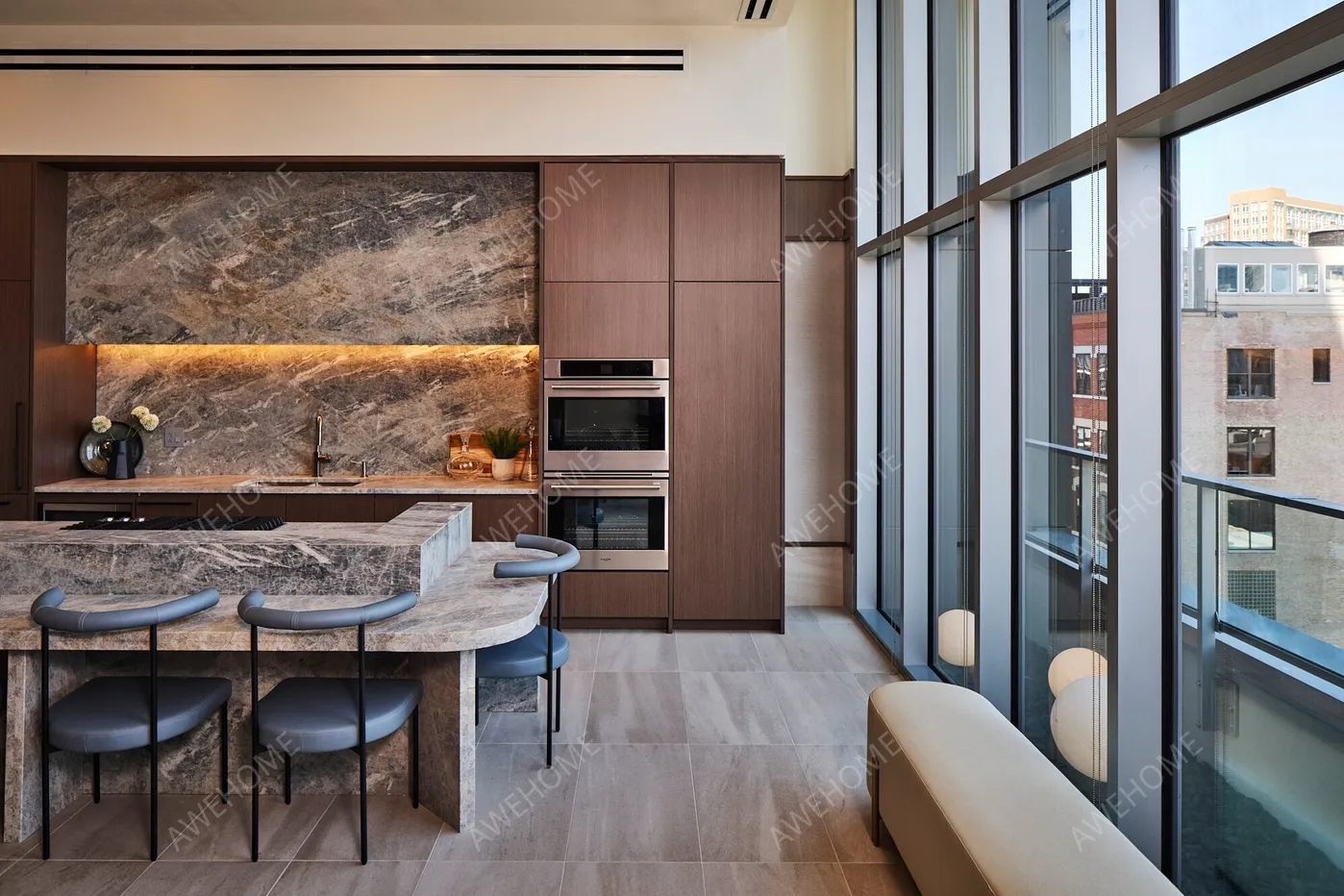 芝加哥租房Luxury River North Rental Apartments
