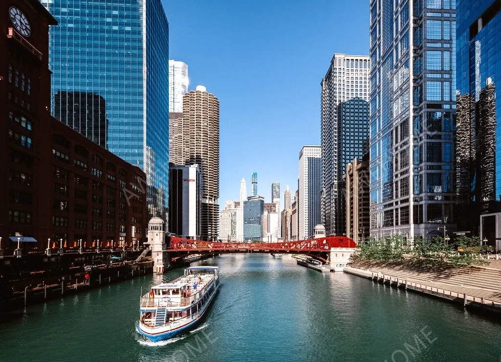 芝加哥租房Luxury River North Rental Apartments