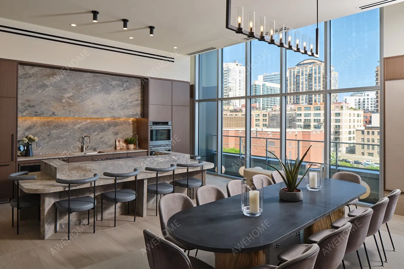 芝加哥租房Luxury River North Rental Apartments