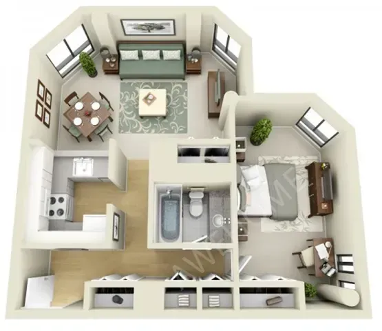 波士頓租房The Greenhouse Apartments