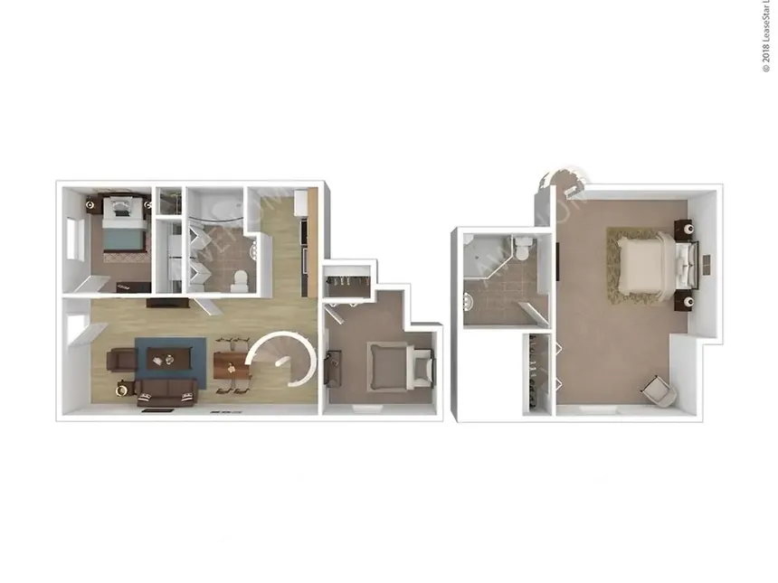 尚佩恩租房Champaign South 3rd Lofts