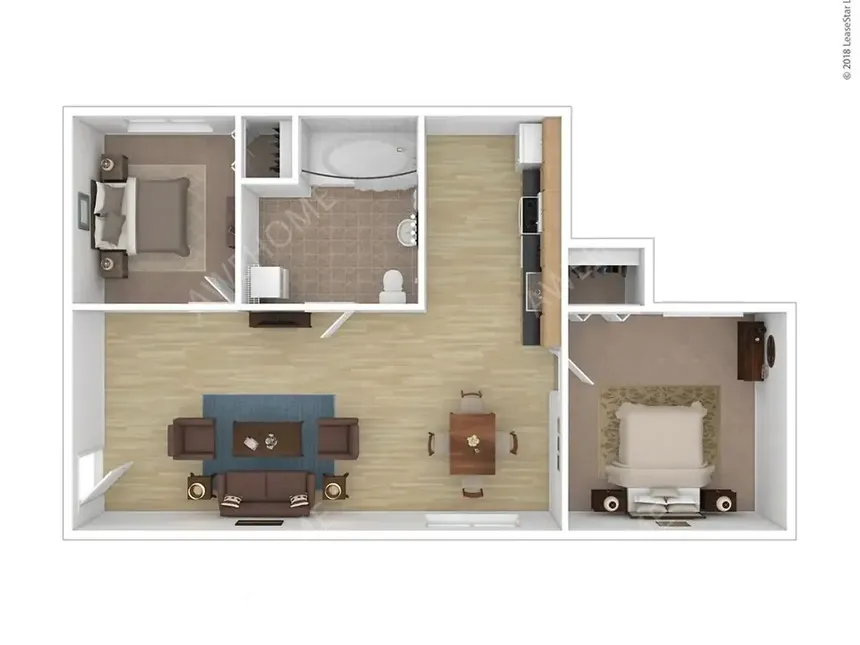 尚佩恩租房Champaign South 3rd Lofts