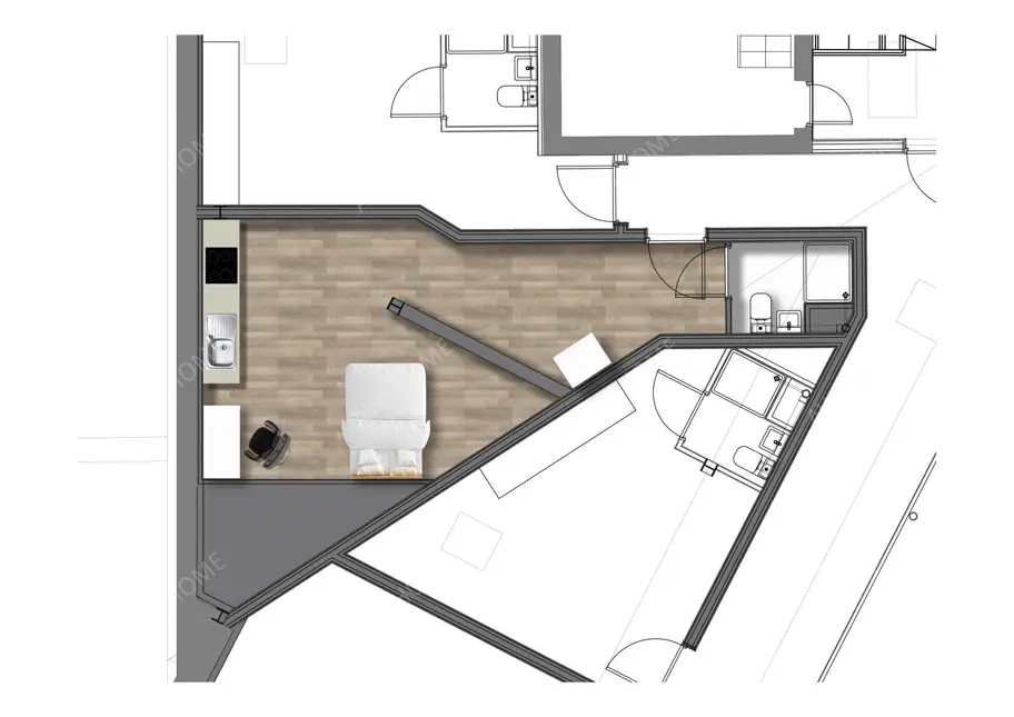 諾丁漢租房Stanley House Luxury Student Accommodation