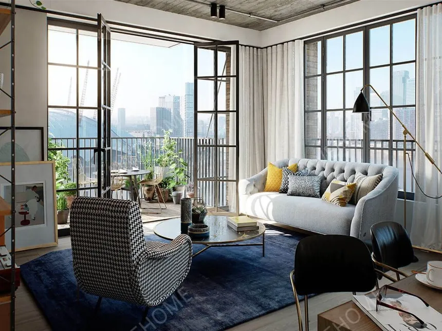 倫敦租房Douglass Tower 3 bed flat