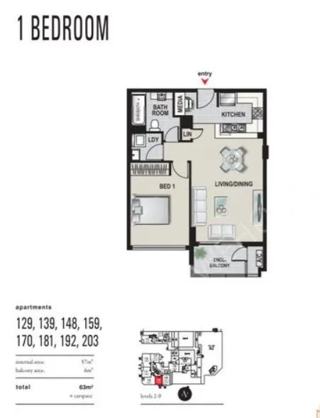 雪梨租房310 Wattle Street, ULTIMO
