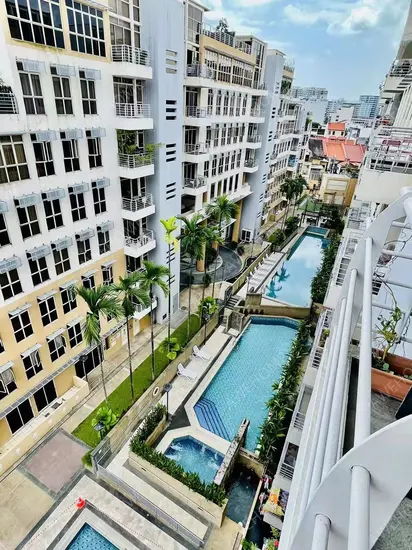 SingaporeShort term Apartment Rentals[Short term Apartment]阿裕尼地铁站Sims Green 公寓普通房出租