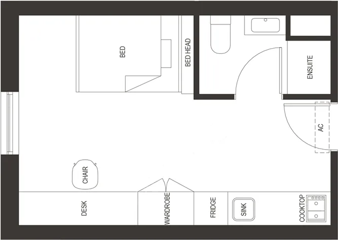 阿德莱德短租房租房[短租房]dwell East End Adelaide