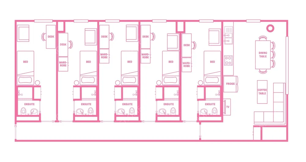 墨尔本个人房屋租房[个人房屋]Scape Queensberry