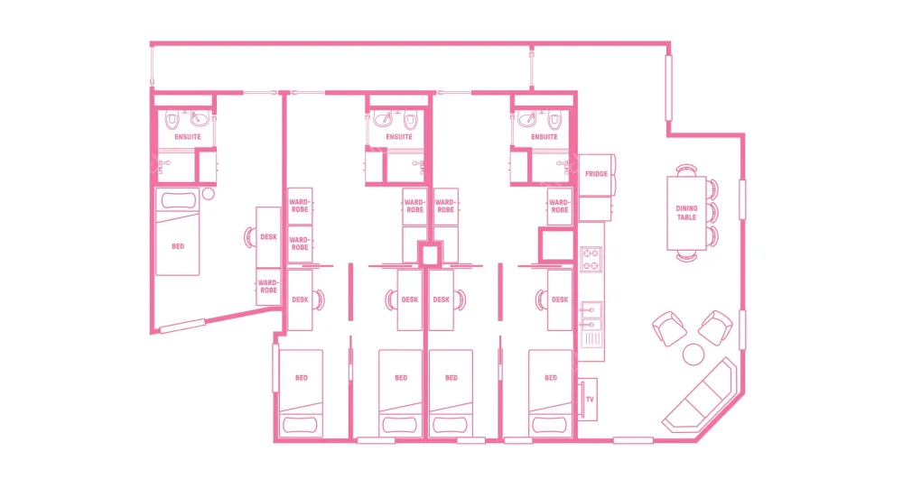 墨尔本个人房屋租房[个人房屋]Scape Queensberry