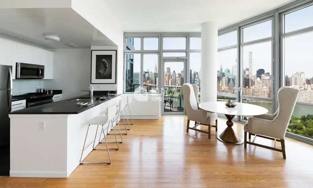 NewYork RentalsLIC 超高人气楼Apt  1b1b 室内洗烘