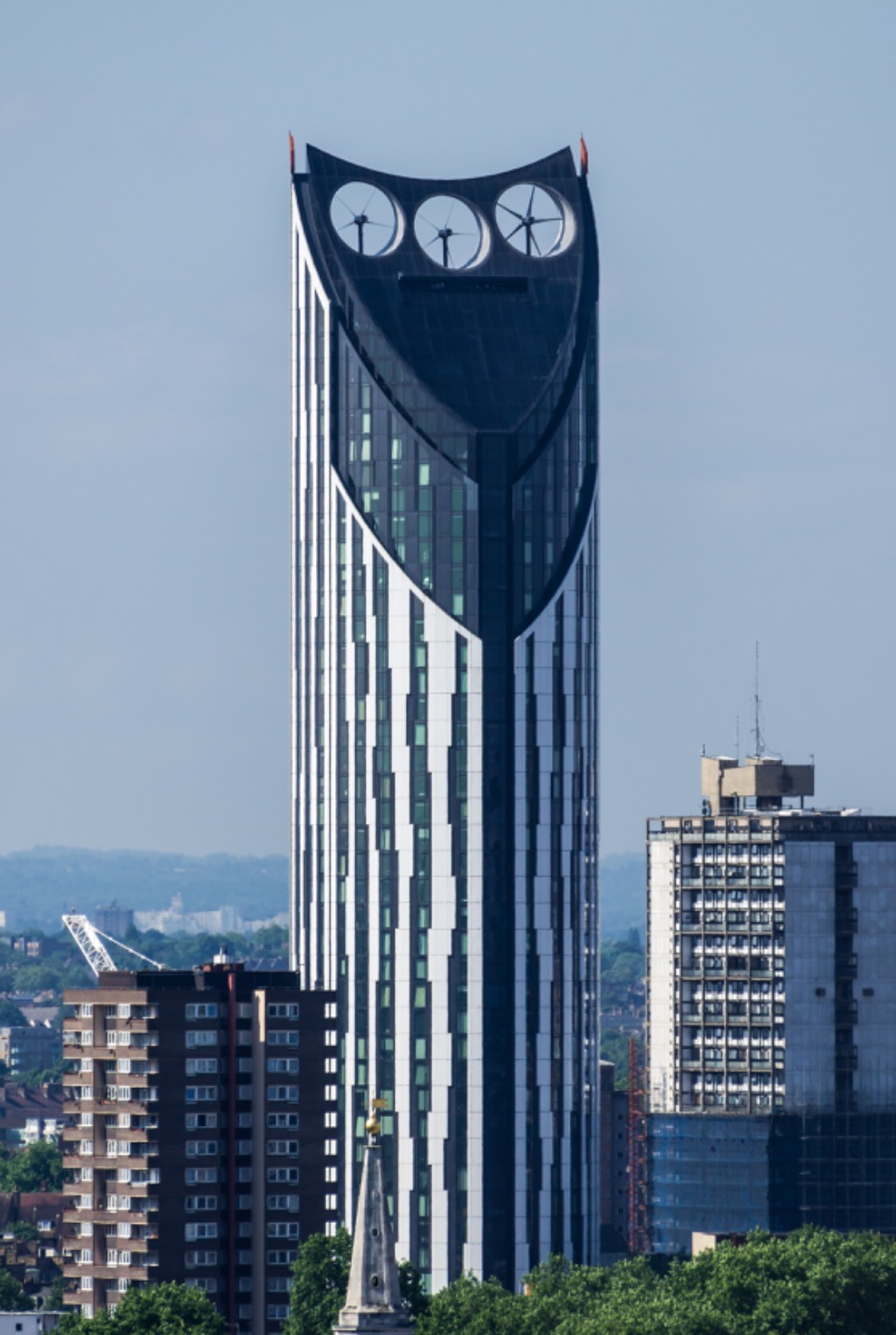 伦敦一区strata tower 两居室-整套房子