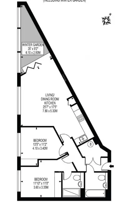 伦敦租房Aldgate-Wiverton Tower公寓一居两居三居室可选