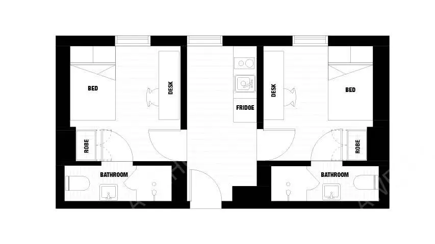 布里斯班租房Atira 高端学生公寓 Merivale St studio 单间 随时入住