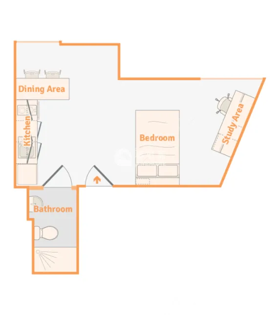 都柏林酒店式公寓租房[酒店式公寓]Point Campus