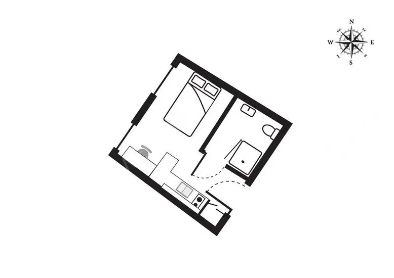 伦敦租房Hoxton 豪华一居室学生公寓出租