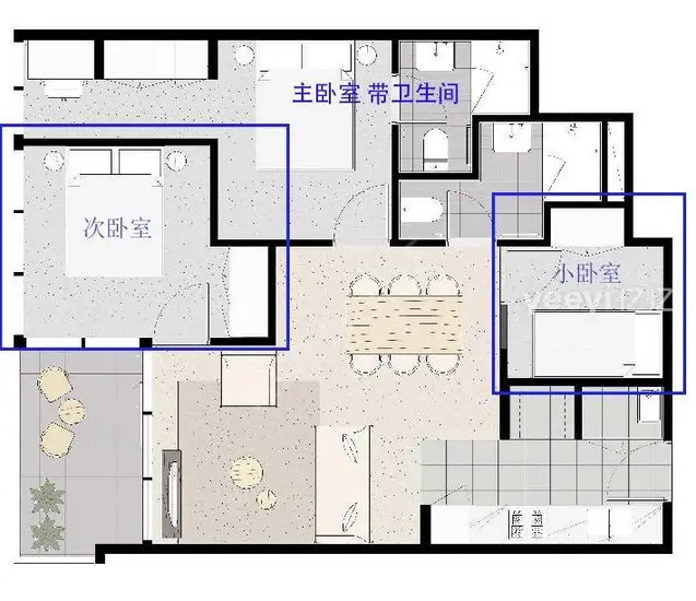 墨尔本租房近墨大邻RMITCBD免费Tram客厅不住四个月招租