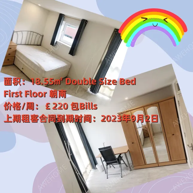 曼彻斯特租房曼大南校区主图后Burlington Street3B3B