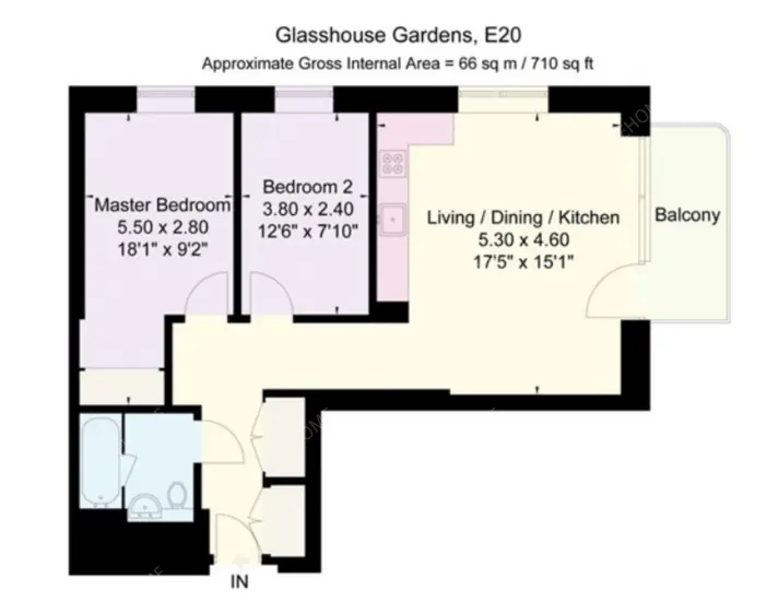 伦敦寄宿家庭租房[寄宿家庭]Glasshouse Gardens