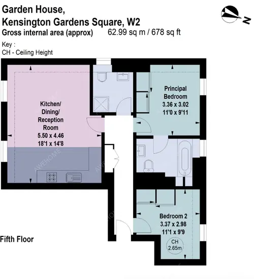 伦敦租房Kensington Gardens Square