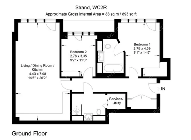 伦敦网红公寓租房[网红公寓]Arundel Street