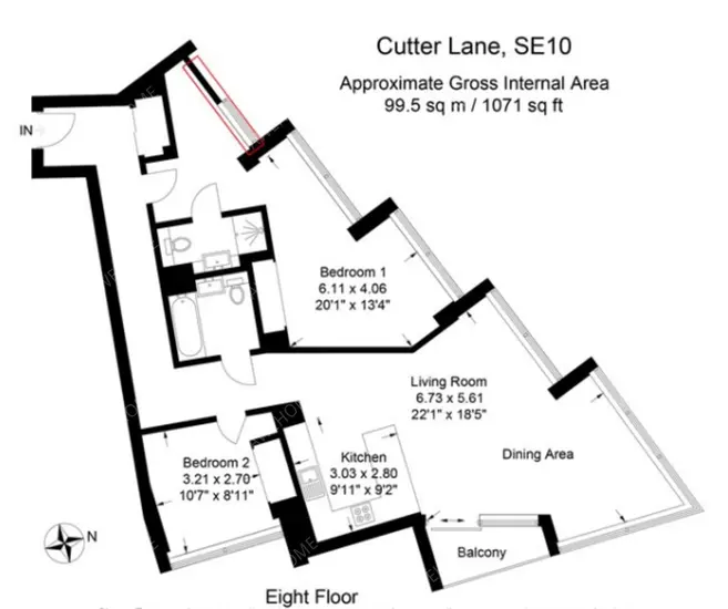 伦敦租房Cutter Lane