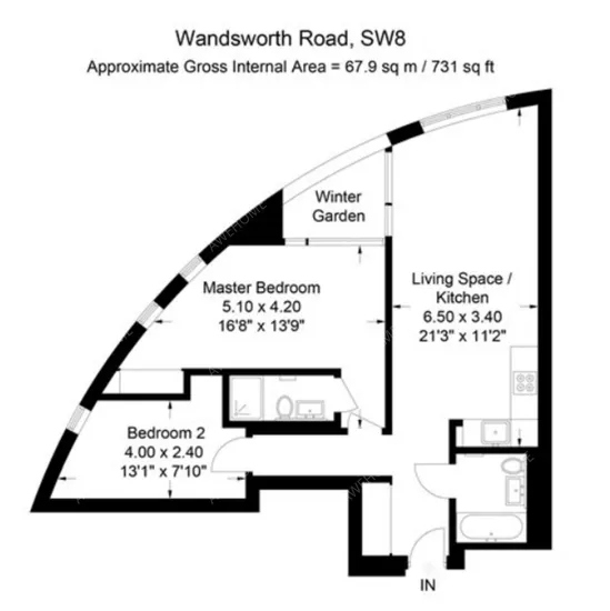 伦敦短租公寓租房[短租公寓]Wandsworth Road