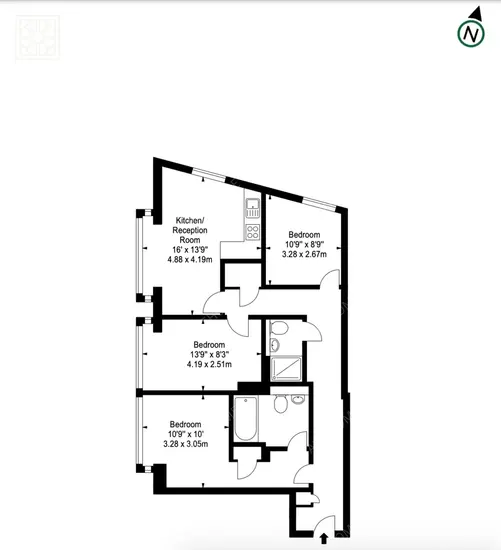 伦敦短租公寓租房[短租公寓]Merchant Square East