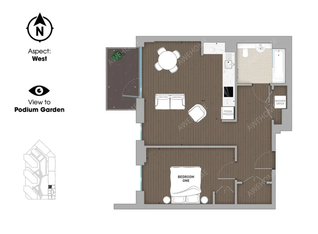 伦敦短租房租房[短租房]First Way
