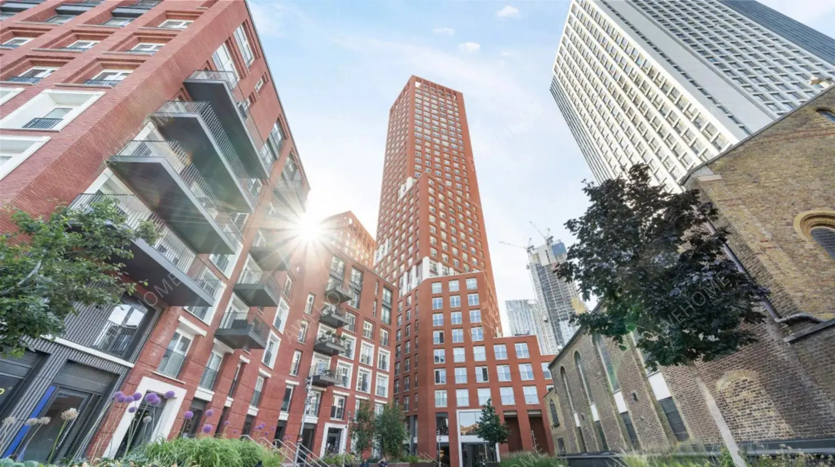 倫敦租房Exchange Gardens