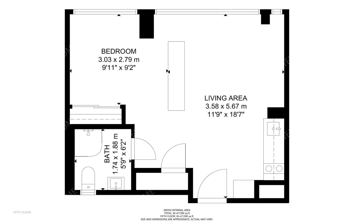 LondonSingle Apartment Rentals[Single Apartment]Olympic Way