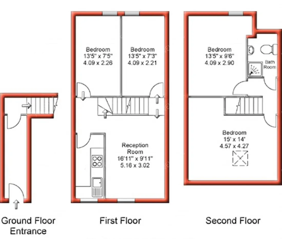 利茲租房North Lane