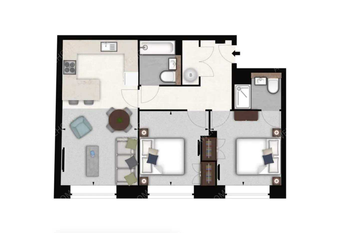 倫敦租房Rainville Road