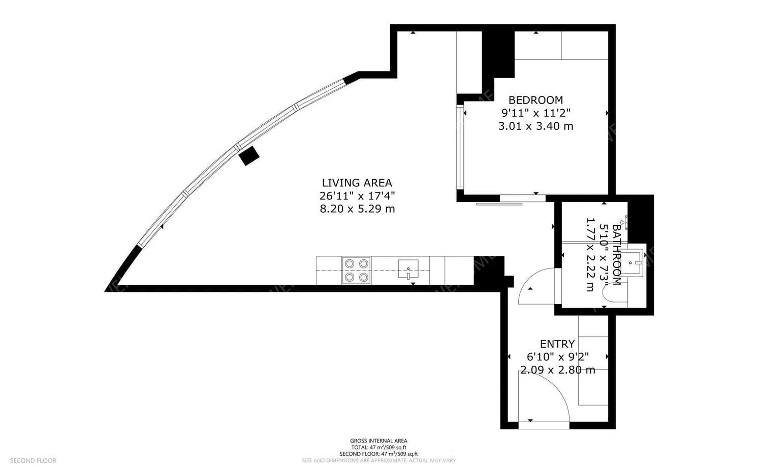 伦敦单身公寓租房[单身公寓]Great West Road