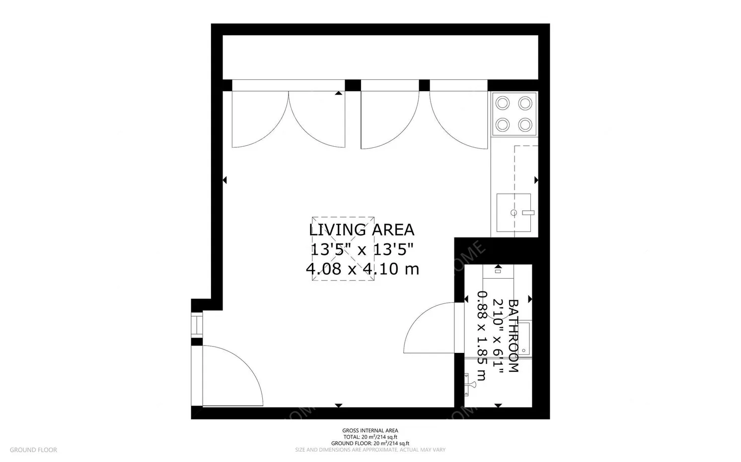 伦敦单身公寓租房[单身公寓]Anson Road