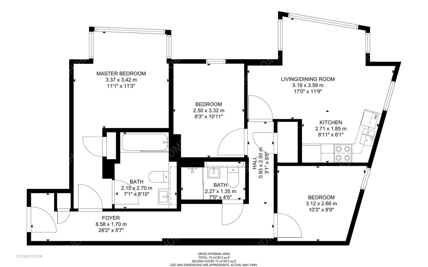 伦敦短租房租房[短租房]Merchant Square East