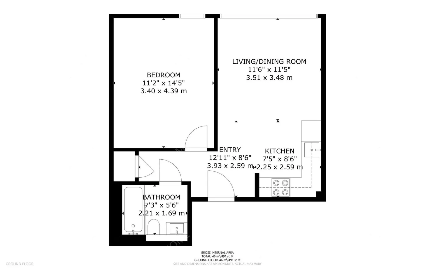 LondonSingle Apartment Rentals[Single Apartment]Riverbank Way