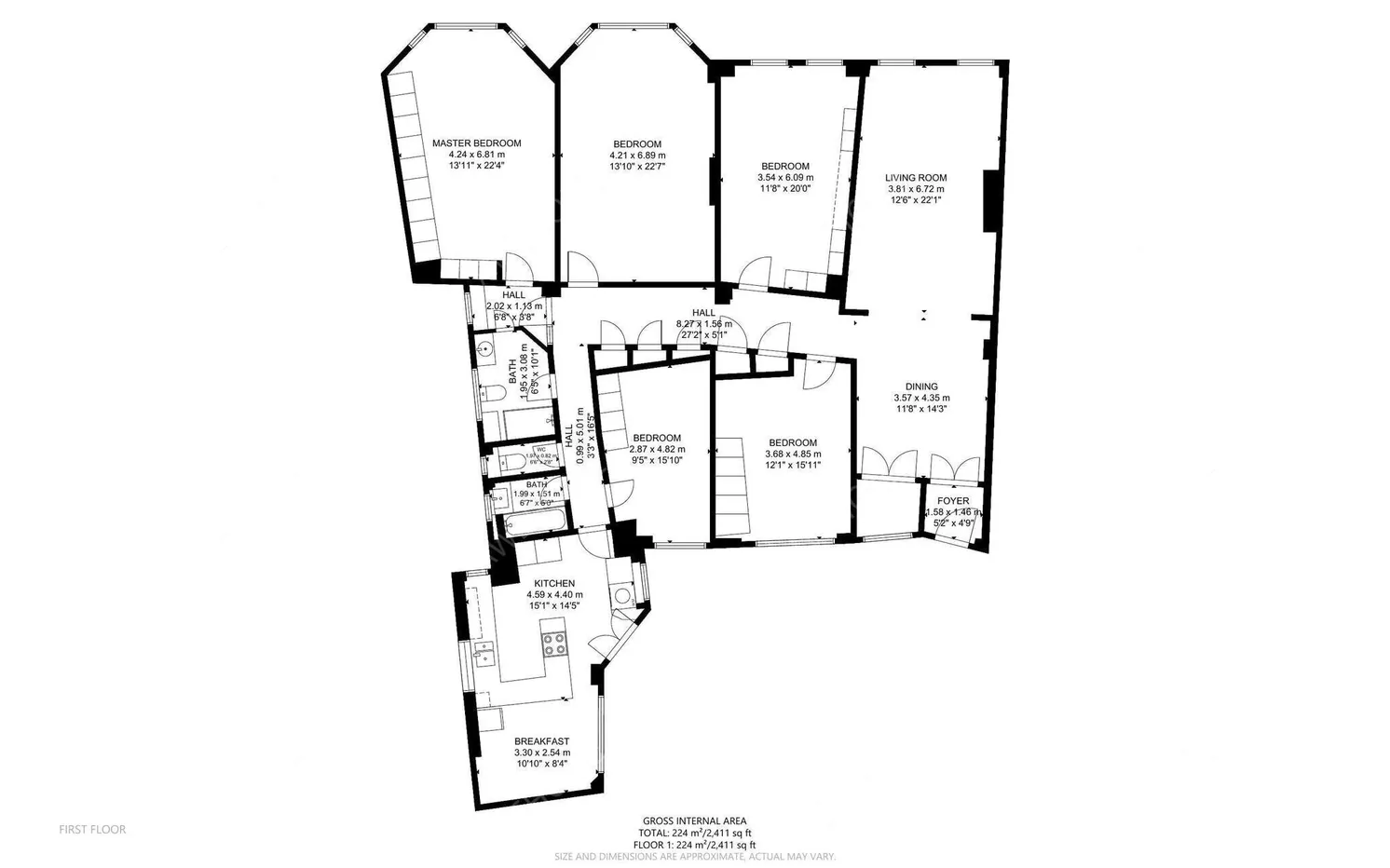 倫敦租房Park Road