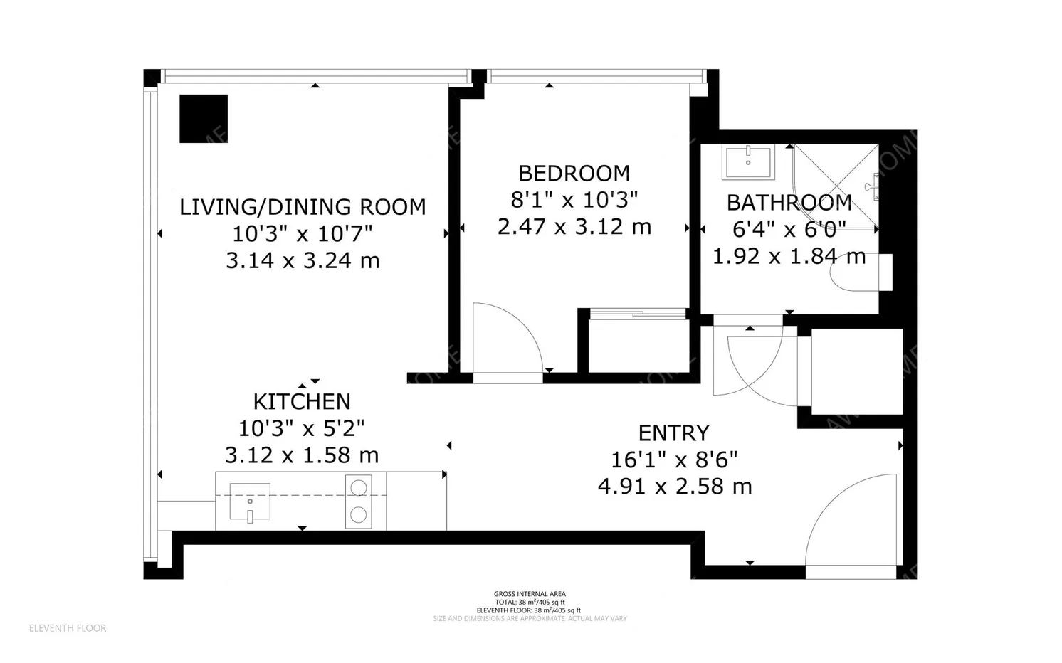 LondonSingle Apartment Rentals[Single Apartment]Olympic Way
