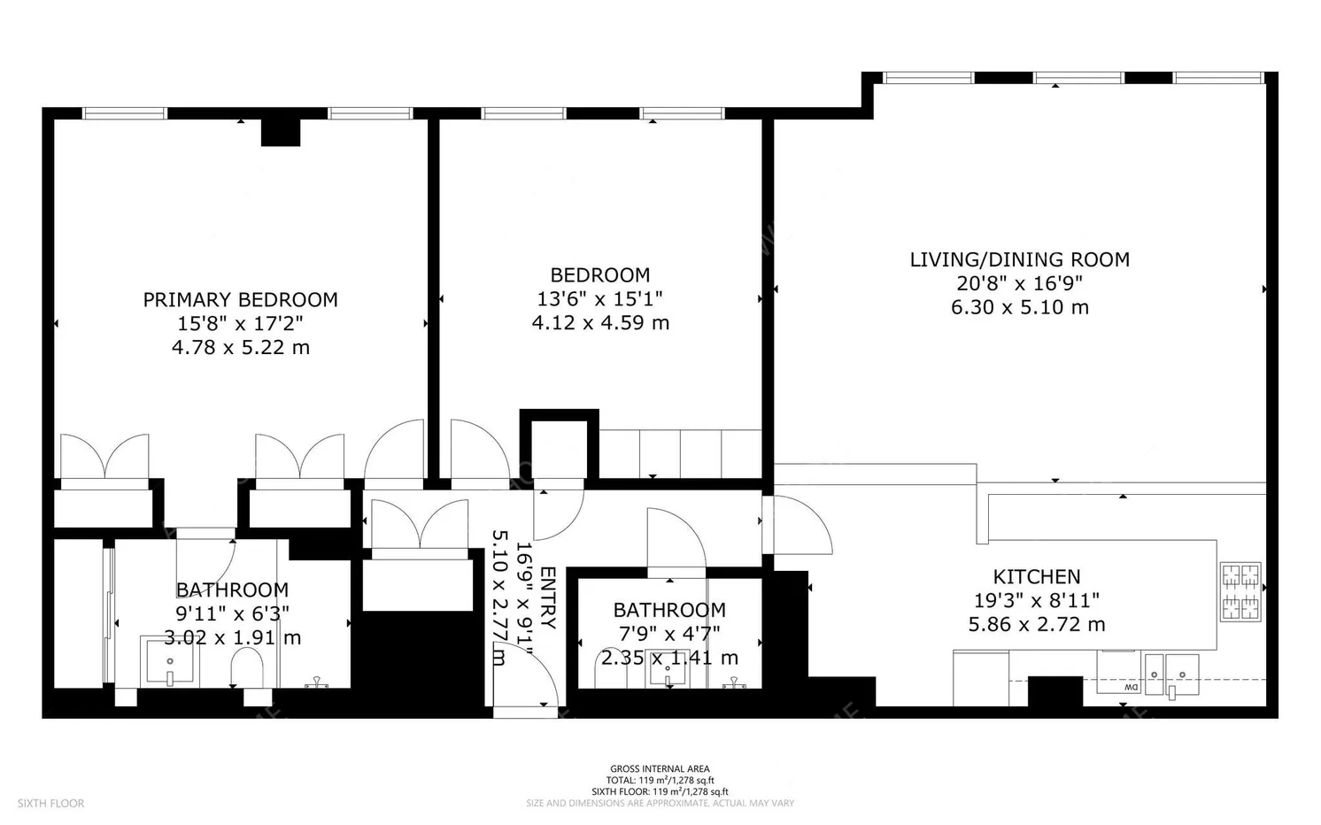 倫敦租房Earls Court Square