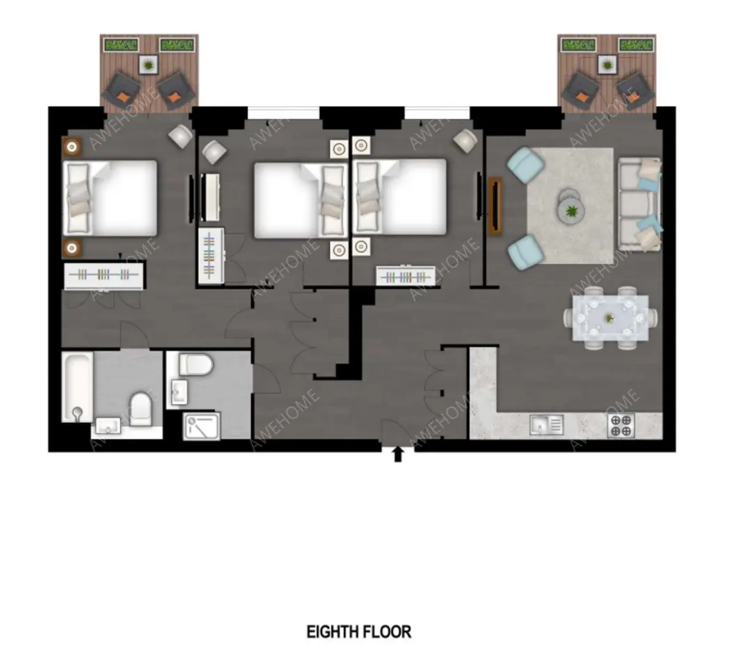 倫敦租房Charles Clowes Walk